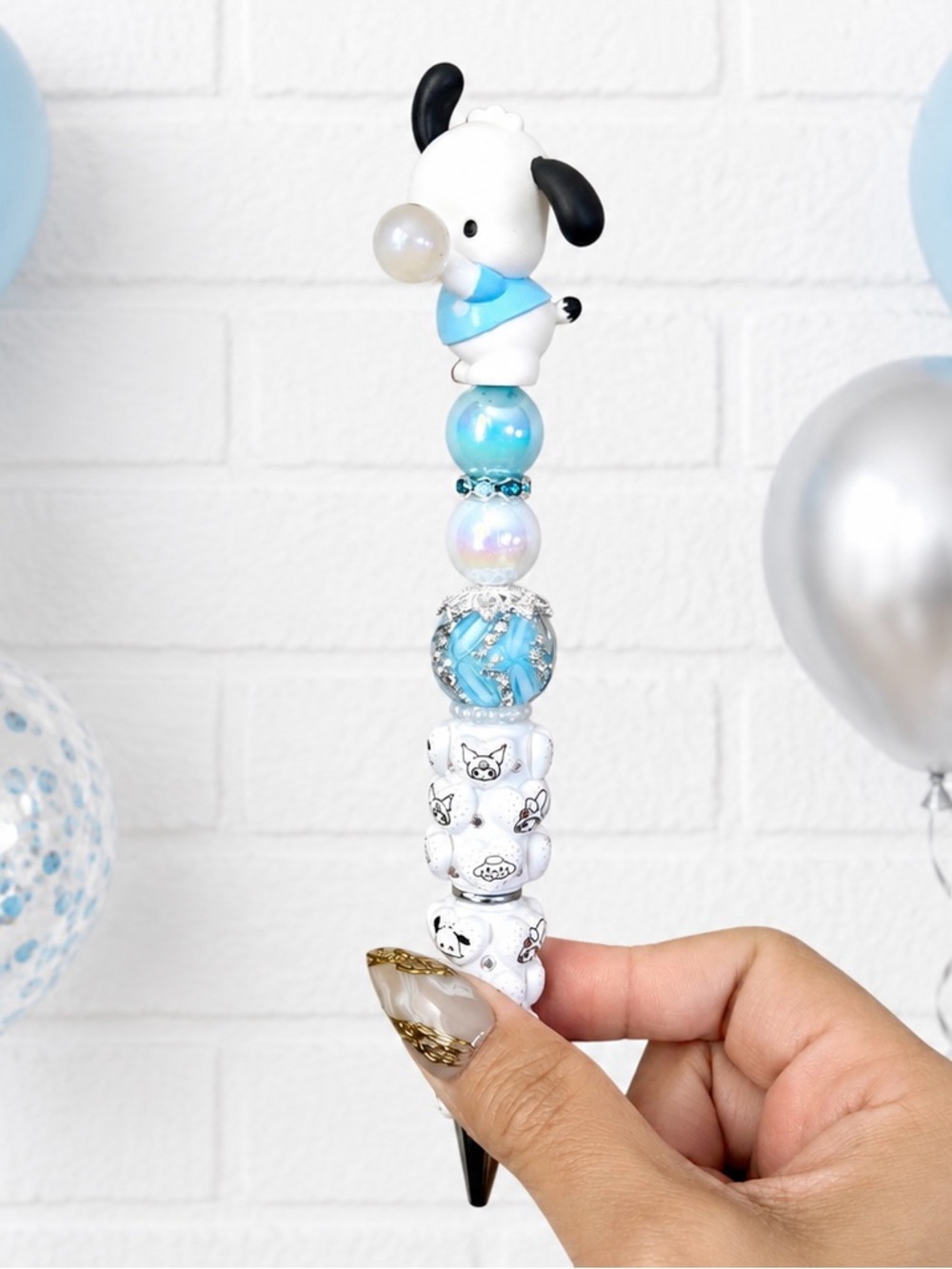 POCHACCO Pen - Blue and White